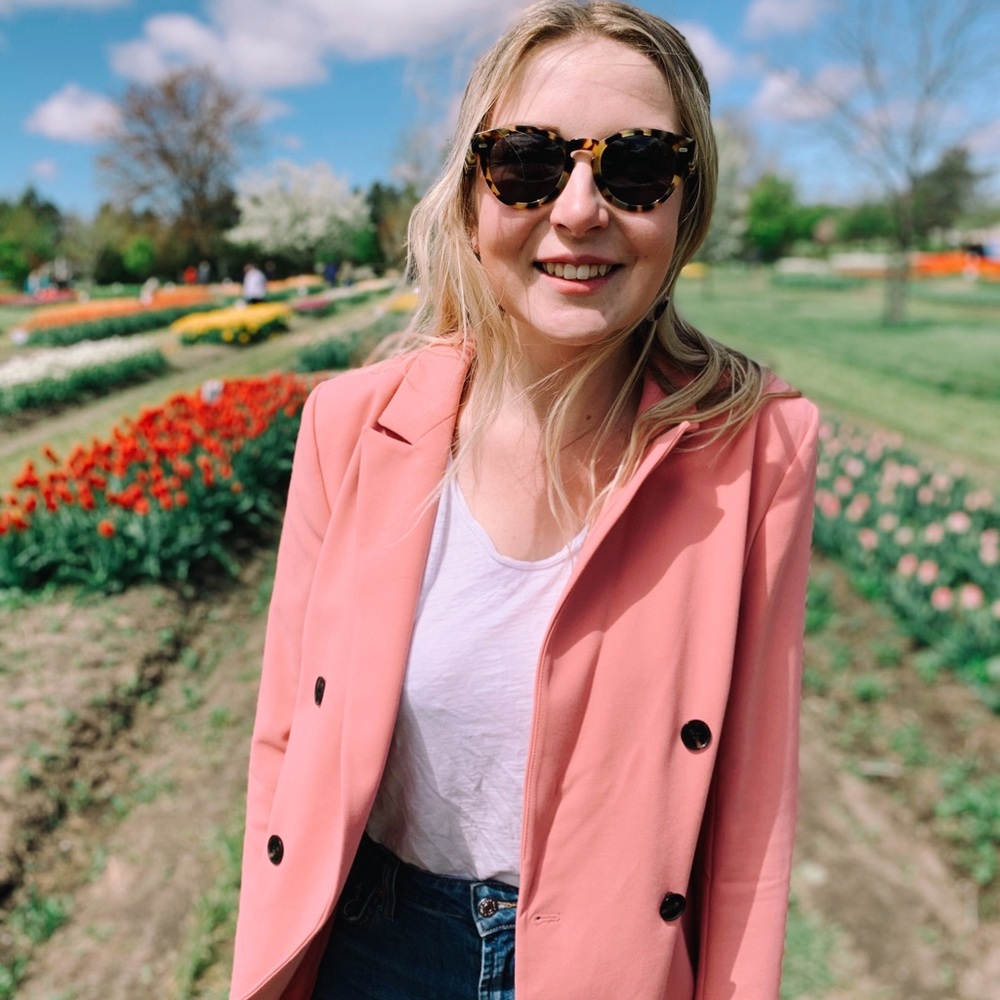 Bright Pink Blazer